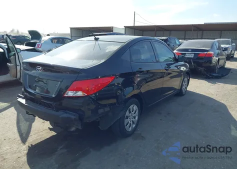 2016 Hyundai Accent Se из США, поврежденный, VIN KMHCT4AE2GU110889